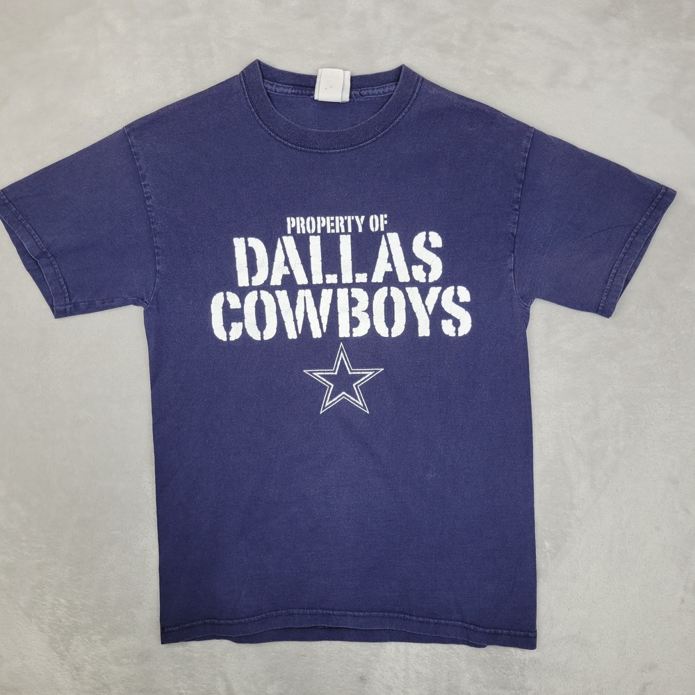Dallas Cowboys Shirt Mens Small‎ Blue NFL Football Cowboys Star Tee Honduras